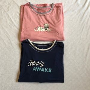 Women's PJ Tops - NWOT